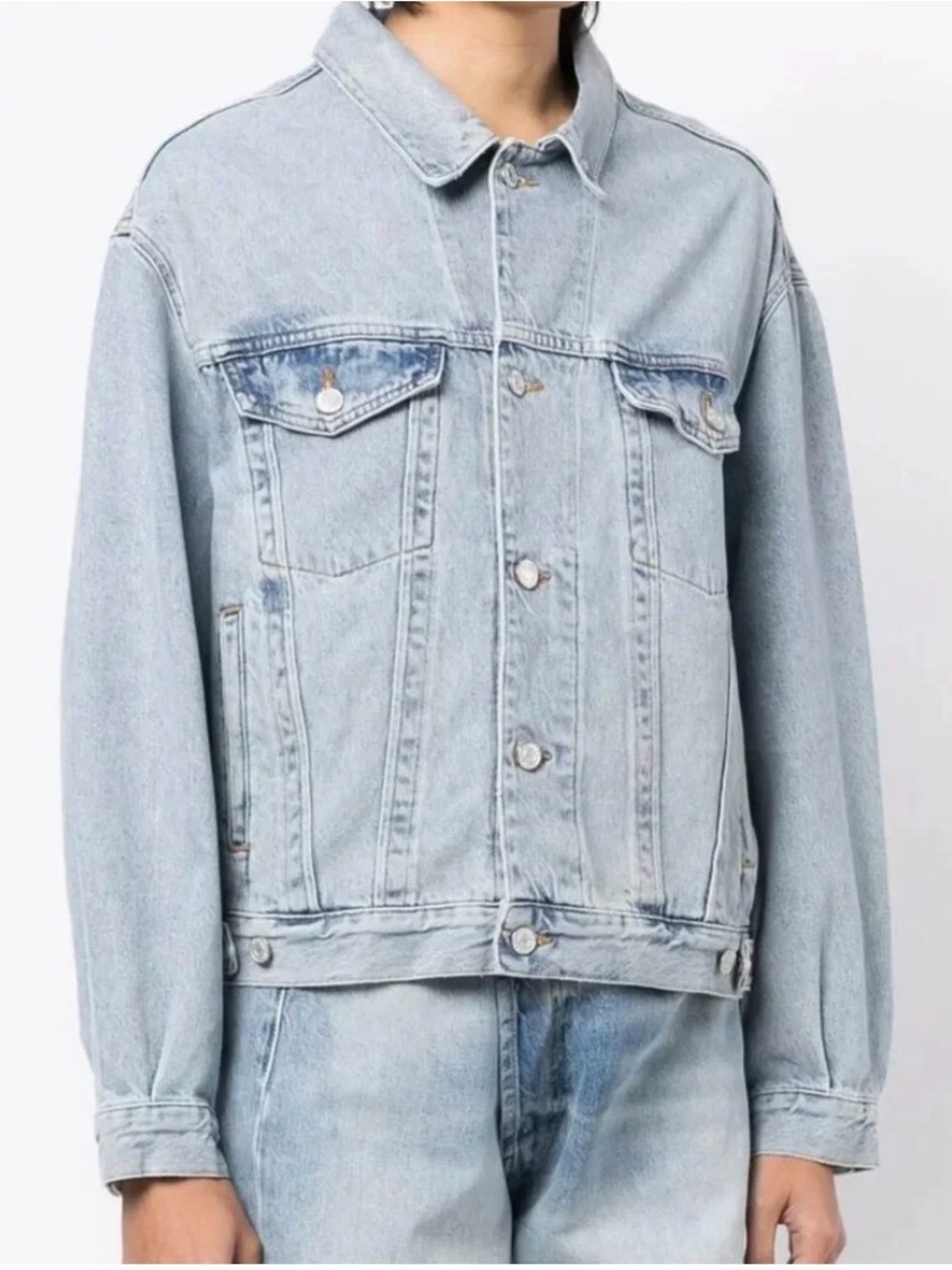 AGOLDE Charli Oversized Denim Jacket - Picture 12 of 12